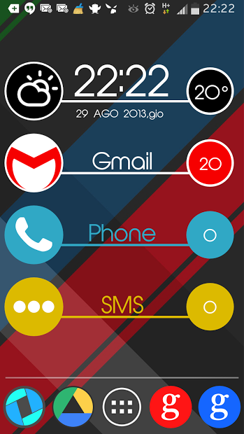 Tondo UCCW Weather Clock Skin