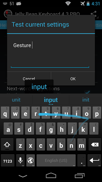 Jelly Bean Keyboard 4.3 PRO