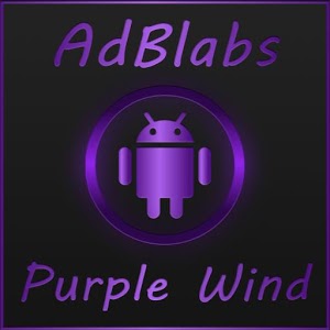 Next Launcher 3D Purple Wind 1.6