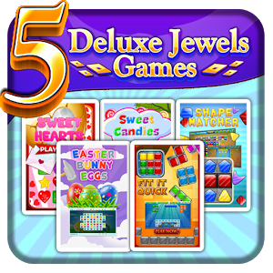 5 Deluxe Jewels Games Premium
