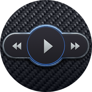 Poweramp skin Carbon Fiber 1.0.1