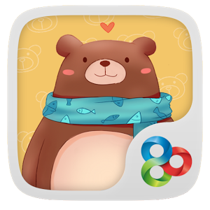 Sweet Bear GO Launcher Theme 1.0