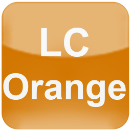 LC Orange Go Launcher EX Theme 1.11