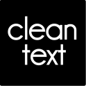 Clean Txt Theme GO Launcher EX 1.6