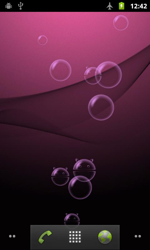 Bubble Live Wallpaper