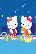 Hello Kitty Sliding Puzzle