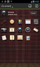 ZEngland Plaid GO Launcher EX Theme