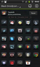 Black Droid - Go Launcher EX