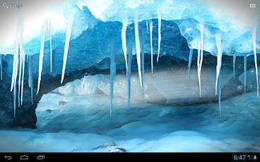 RealDepth Ice Cave LWP