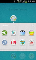 White&Pastel go launcher theme