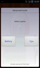 Battery and Cpu manager