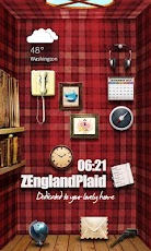 ZEngland Plaid GO Launcher EX Theme