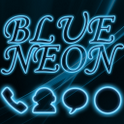 Blue Neon GO Launcher EX Theme 1.0