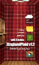 ZEngland Plaid GO Launcher EX Theme