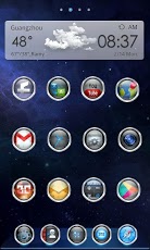 Cosmic.E GO Launcher EX Theme