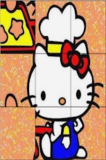 Hello Kitty Sliding Puzzle