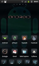 Black Droid - Go Launcher EX