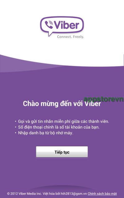 Viber : Gọi và nhắn tin miễn phí (Việt hóa)