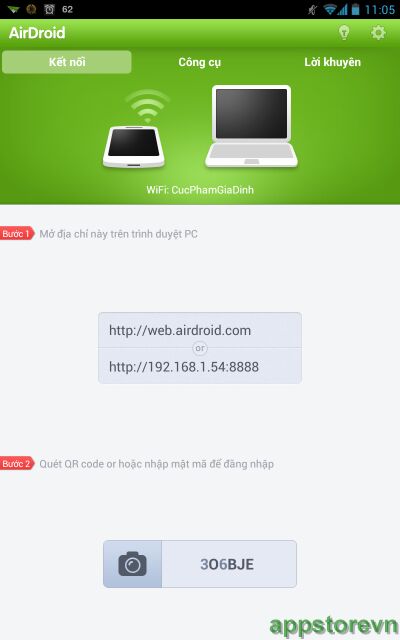 AirDroid Việt hóa