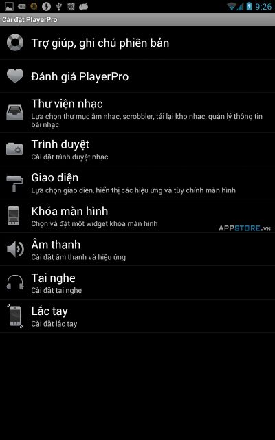 PlayerPro Music Player Việt hóa