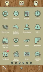 Go Launcher Themes: Hoot