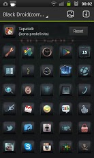 Black Droid - Go Launcher EX