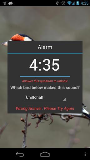 Morning Bird Alarm Clock