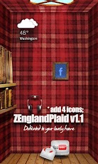 ZEngland Plaid GO Launcher EX Theme