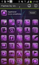 Flames theme GO Launcher EX