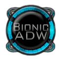 BigDX Bionic ADW Theme Aqua 4.5