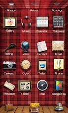 ZEngland Plaid GO Launcher EX Theme