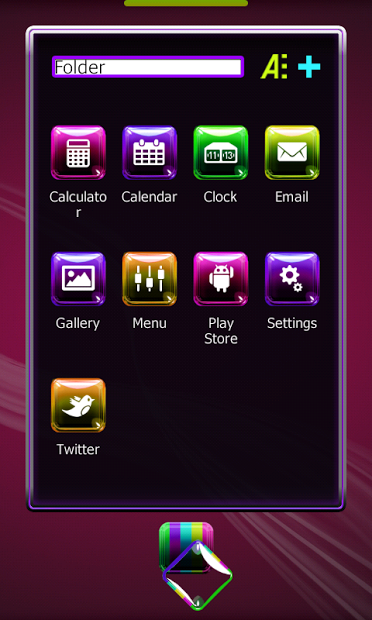 Colorful Sky Next Launcher 3D