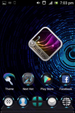 Pristine 3D NextLauncher Theme