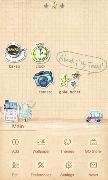 Parisien - GO Launcher Theme