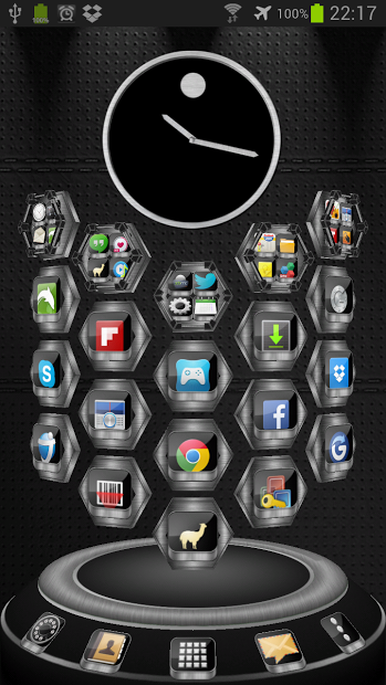 Steel 3D Premium HD Next Theme