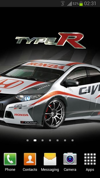 3D HONDA Logo HD LWP