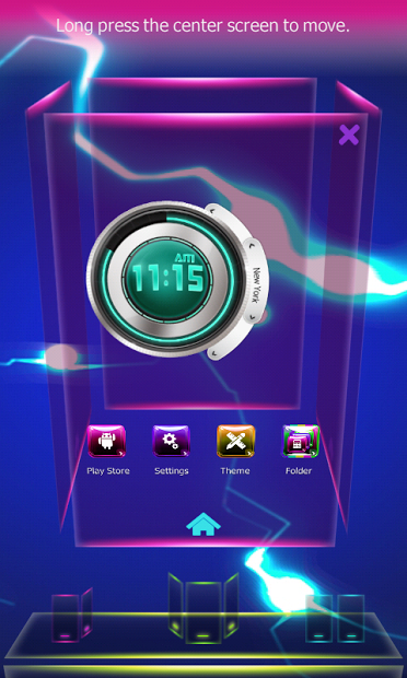 Colorful Sky Next Launcher 3D