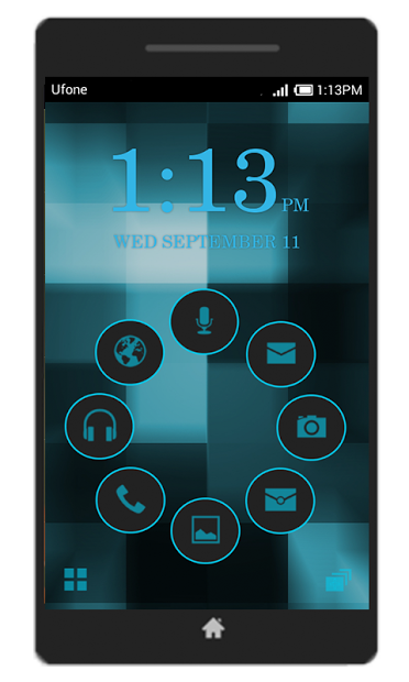 SL Carbon Cyan Theme