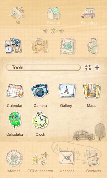 Parisien - GO Launcher Theme