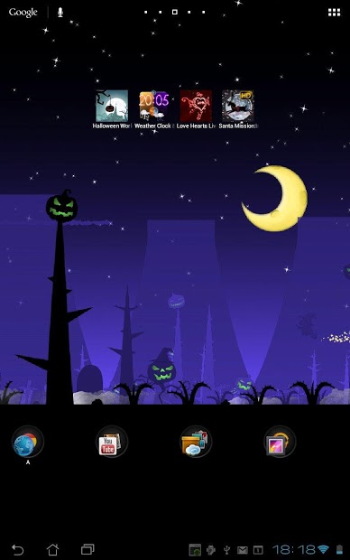 Halloween Live Wallpaper Bwch