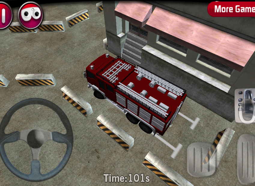 Fire Truck parking 3D