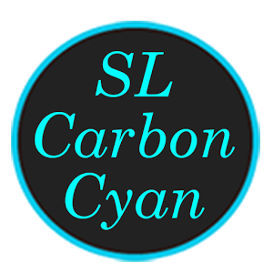 SL Carbon Cyan Theme 1.1