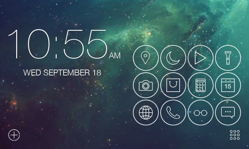 iPhone 5s IOS7 GSLTHEME SL