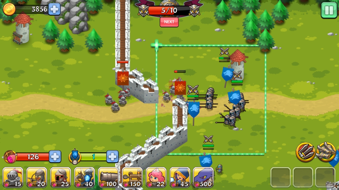 Kingdom Tactics (Unlimited Gems & Gold) 