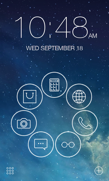 iPhone 5s IOS7 GSLTHEME SL