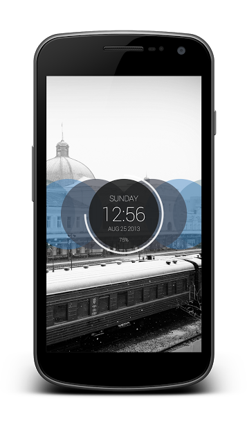 Circles Clock - UCCW Skin