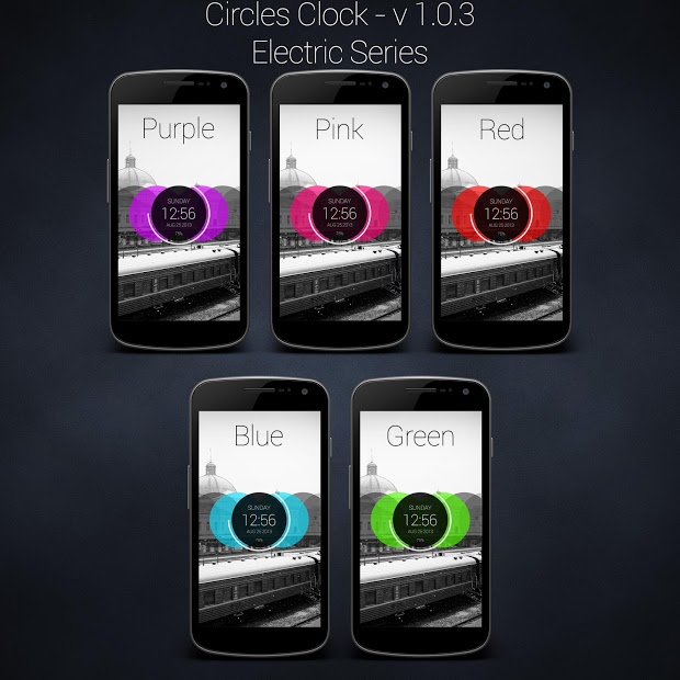 Circles Clock - UCCW Skin