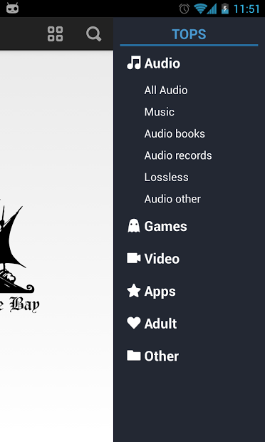 The Pirate Bay Downloader