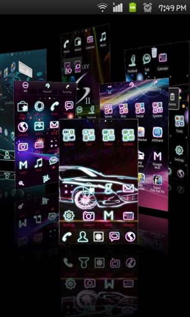 GalaxyS GO Launcher EX Themes