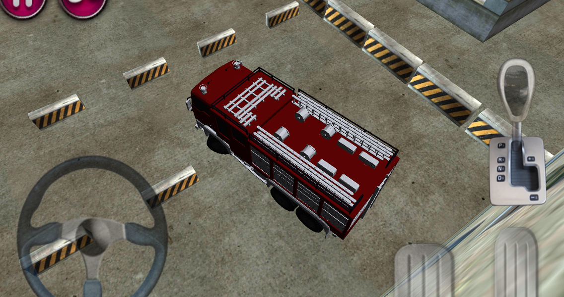 Fire Truck parking 3D